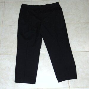 Brooks Brothers Men’s Wool Dress Pants Size 42x29 Classic Fit Black